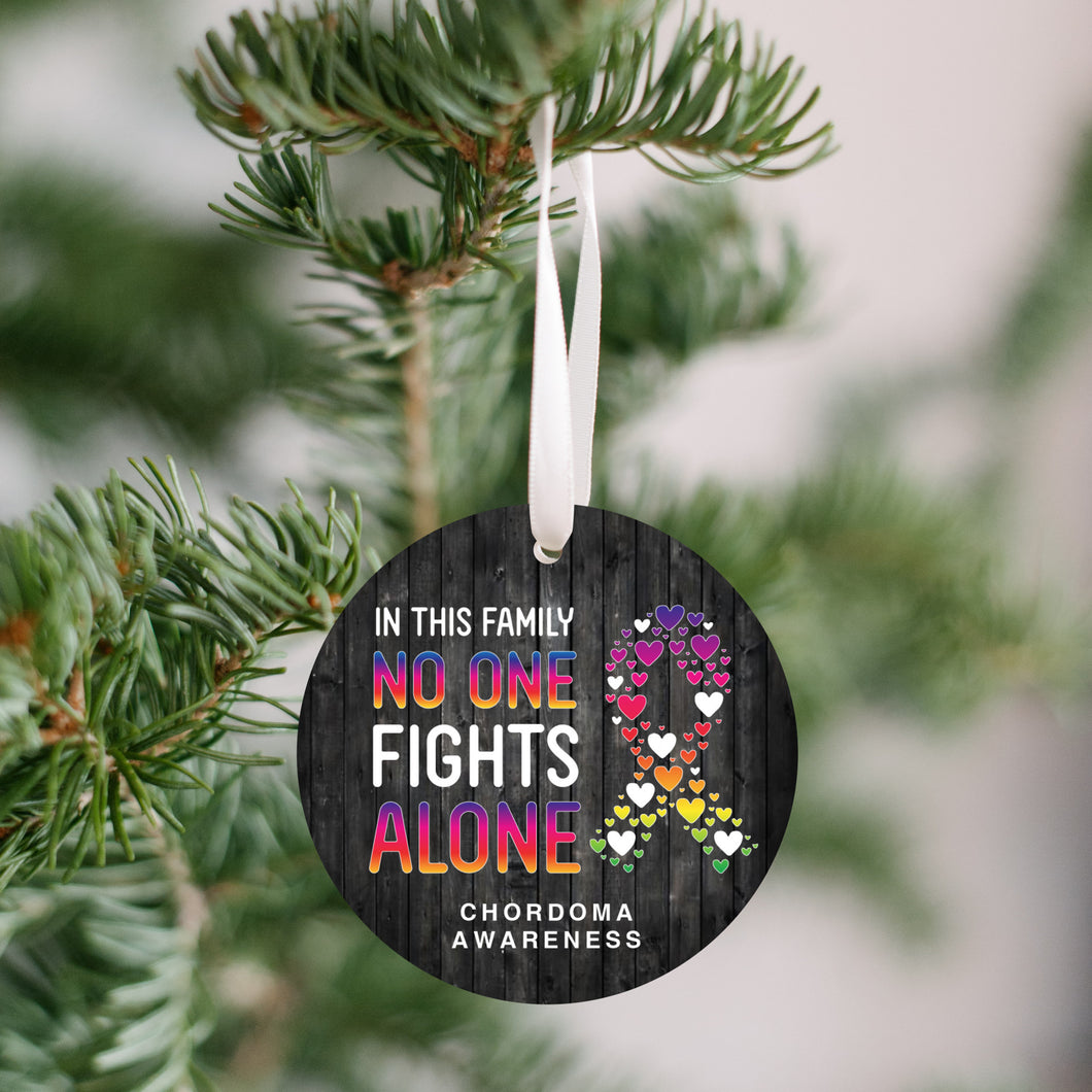 Chordoma Awareness Christmas Ornament - Get 30% OFF + FREE Shipping When You Order 10 Or More.