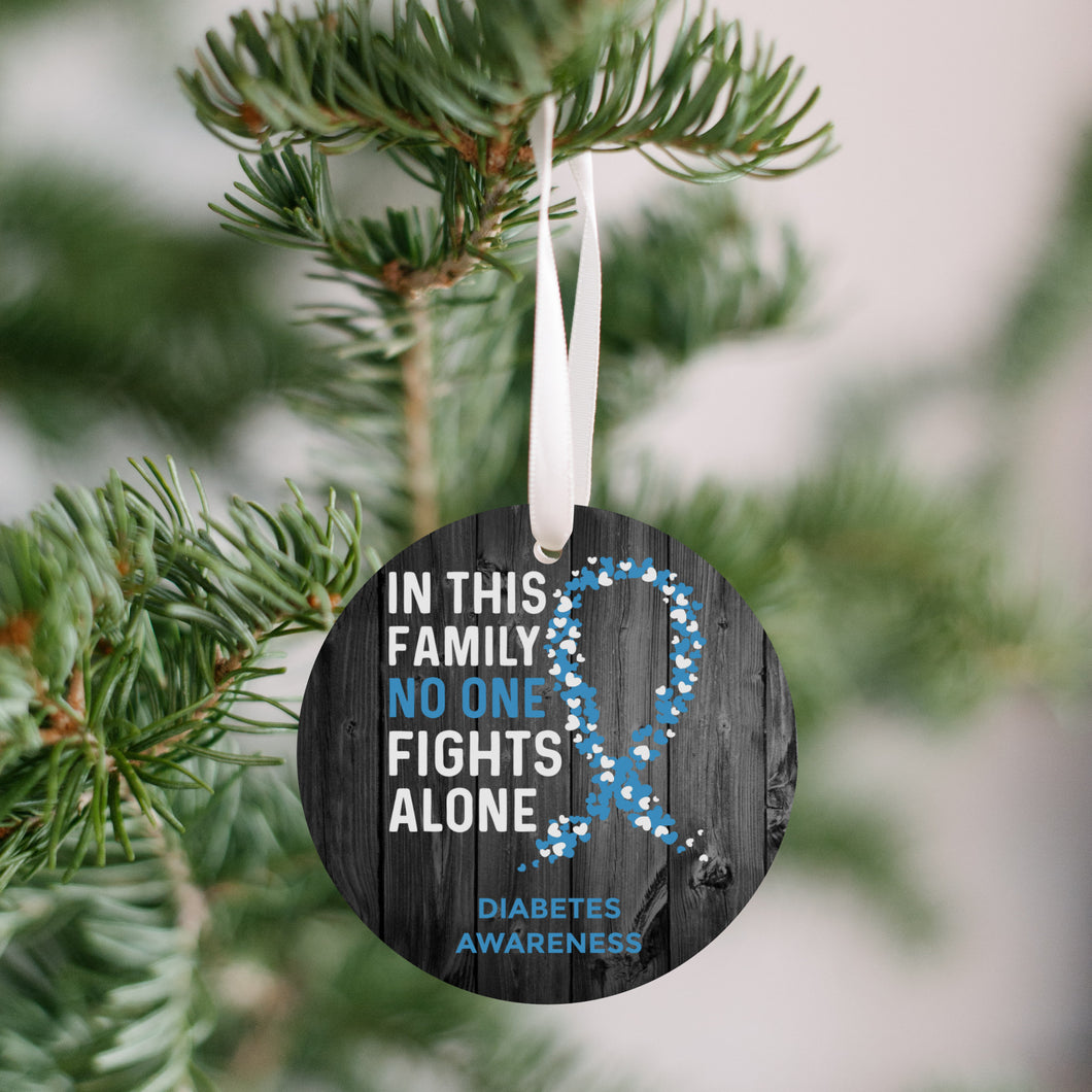 Diabetes Awareness Christmas Ornament - Get 30% OFF + FREE Shipping When You Order 10 Or More.