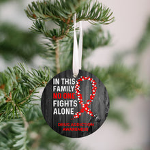 Load image into Gallery viewer, Drug Awareness Christmas Ornament - Get 30% OFF + FREE Shipping When You Order 10 Or More.
