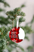 Load image into Gallery viewer, The Year My Nose Lost Christmas Ornament - Get 30% OFF + FREE Shipping When You Order 10 Or More.
