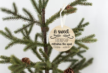 Load image into Gallery viewer, A Sweet Friendship Refreshes The Soul Christmas Ornament - Get 30% OFF + FREE Shipping When You Order 10 Or More.
