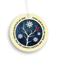 Load image into Gallery viewer, Cardinal Memorial Christmas Ornament - Get 30% OFF + FREE Shipping When You Order 10 Or More.
