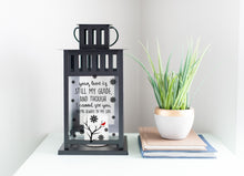 Load image into Gallery viewer, Cardinal Memorial Lantern - Black
