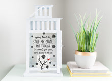 Load image into Gallery viewer, Cardinal Memorial Lantern - White
