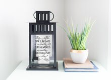 Load image into Gallery viewer, Our Laughs Are Limitless Friendship Lantern - Black
