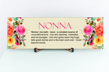 Load image into Gallery viewer, Nonna Definition Mother&#39;s Day Sign
