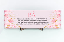 Load image into Gallery viewer, Bà Definition Mother&#39;s Day Sign
