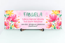 Load image into Gallery viewer, Fab.uela Definition Mother&#39;s Day Sign
