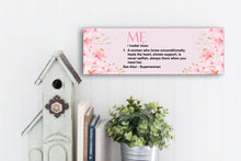 Load image into Gallery viewer, Mẹ Definition Mother&#39;s Day Sign
