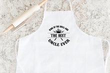 Load image into Gallery viewer, King Of The Grill And Best Uncle Father&#39;s Day Apron
