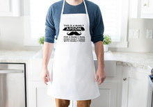 Load image into Gallery viewer, Manly Apron Father&#39;s Day Apron
