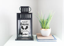 Load image into Gallery viewer, Heaven In Home Father&#39;s Day Lantern
